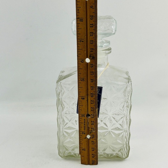 Vintage Leonard Crystal‎ Decanter Silver Plated Holder Sheffield England - Picture 4 of 11